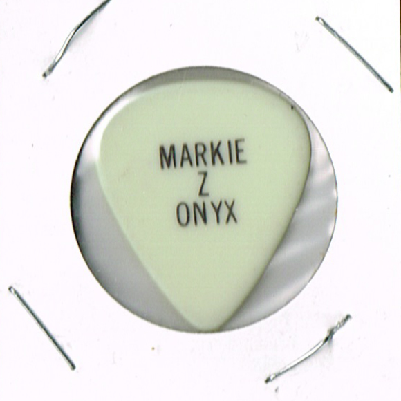 Onyx - Markie Z Concert Tour Guitar Pick