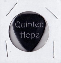 Quinton Hope - Concert Tour Guitar Pick