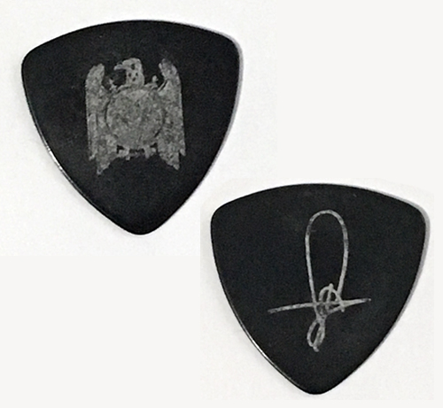 Slayer 1990 Season In The Abyss Tour Guitar Pick Stage Used