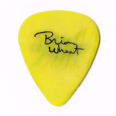 Tesla - Brian Wheat Concert Tour Guitar Pick