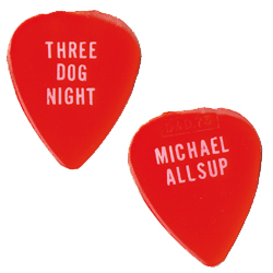 Three Dog Night - Michael Allsup Concert Tour Guitar Pick