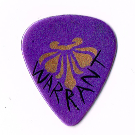 Warrant - Hand Painted Concert Tour Guitar Pick