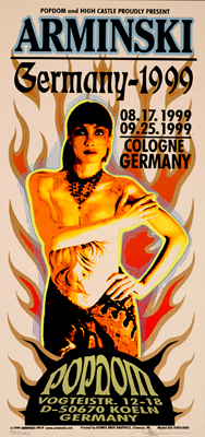 Arminski - Popdom Germany Handbill