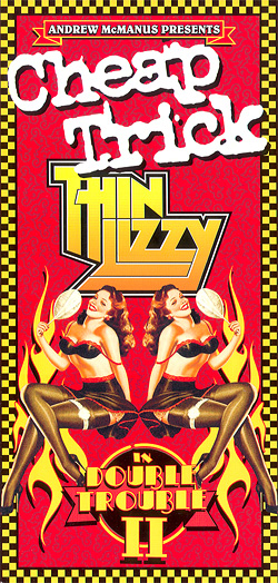 Cheap Trick | Thin Lizzy - Australian Handbill