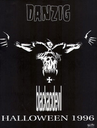 Danzig - BlackAcidEvil CD Promo Flyer