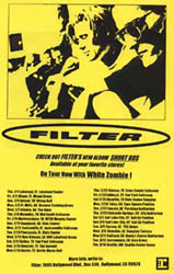 Filter - US Tour Flyer