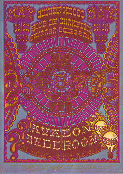 Junior Wells | Santana - Avalon Ballroom Handbill
