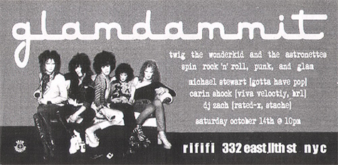 Twig The Wonderkid - NYC Handbill