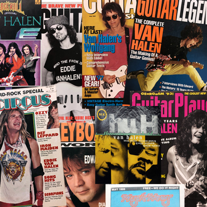 Van Halen Magazine Collection