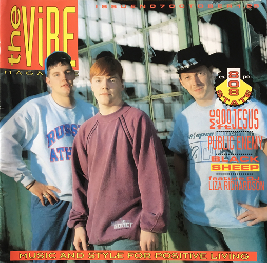 808 State - October Issue 70 The Vibe Magazine