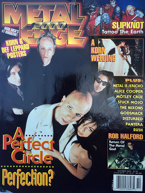 A Perfect Circle - Metal Edge Magazine