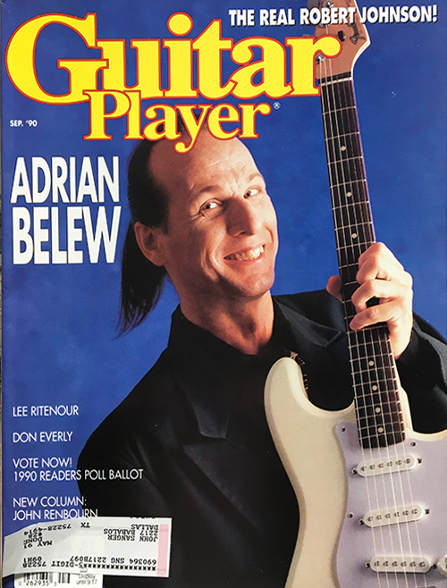 Adrian Belew Guitar Player Magazine September 1990