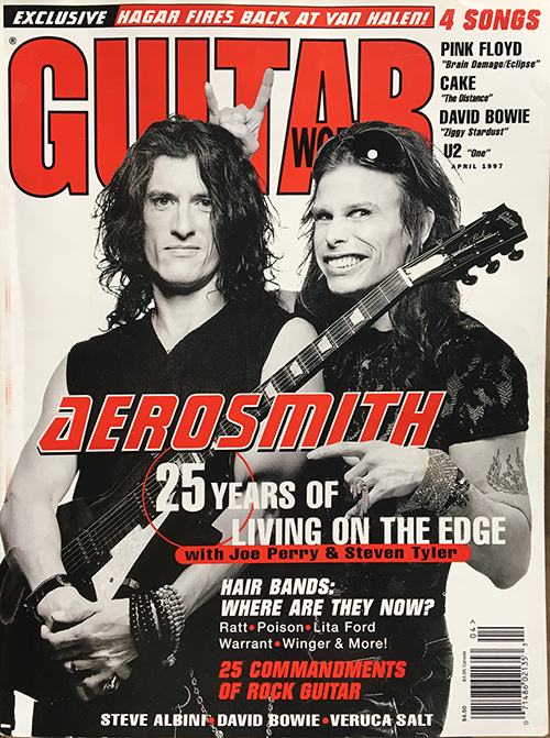 Aerosmith - Guitar World Magazine April 1997