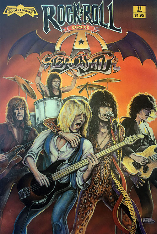 Rock N' Roll Comics featuring Aerosmith
