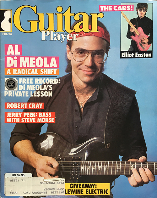 Al DiMeola - Guitar Player Magazine February 1986