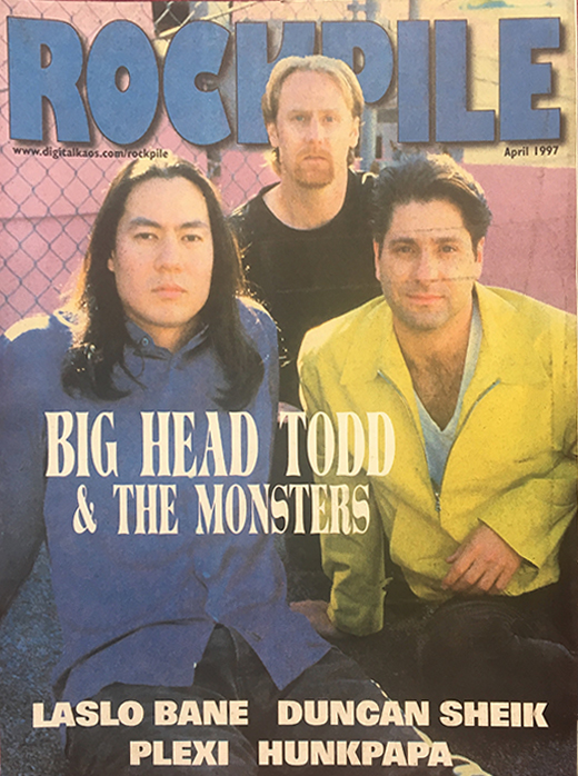 Big Head Todd April 1997 Rockpile Magazine