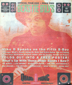 1995 Official Tourzine featuring Billy Joel / Beastie Boys