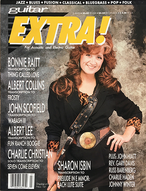 Bonnie Raitt - Extra For Acoustic And Electric Guitar Magazine