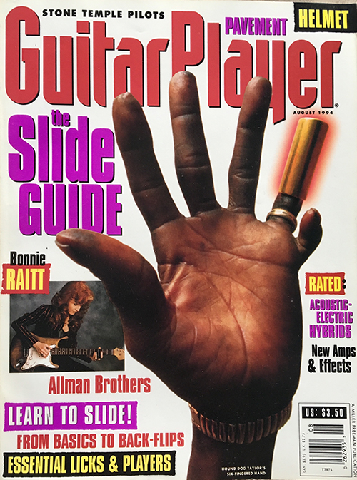 Bonnie Raitt - Guitar Player Magazine August 1994