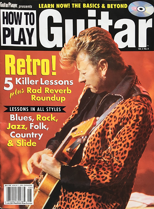 Brian Setzer - How To Play Guitar Magazine Vol 2 No. 4