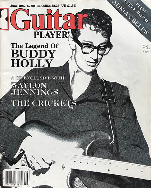 Buddy Holly - Guitar Player Magazine June 1982