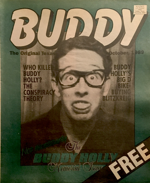 Buddy Holly - October 1989 Buddy Magazine