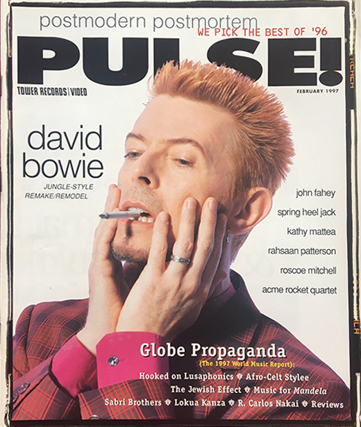 David Bowie February 1997 Pulse! Magazine