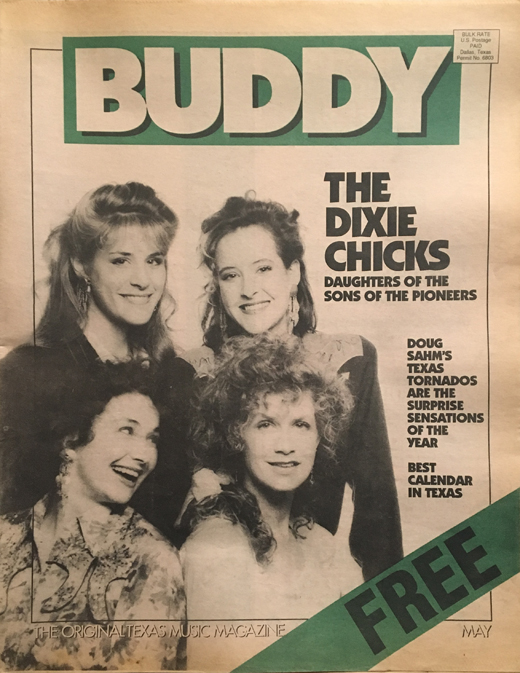 Dixie Chicks - May 1989 Buddy Magazine