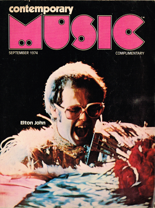 Elton John - September 1974 Contemporary Magazine