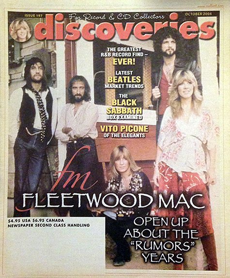 2004 Discoveries Magazine featuring Fleetwood Mac