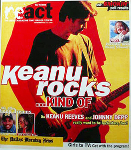 Keanu Reeves - React Magazine
