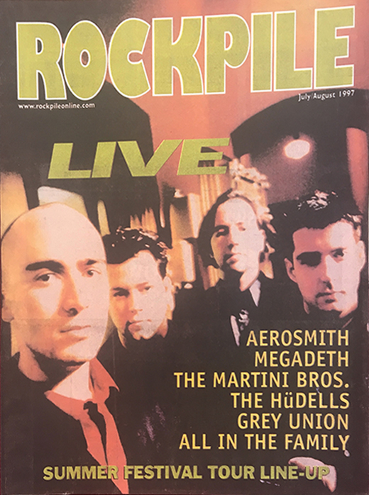 Live July/August 1997 Rockpile Magazine