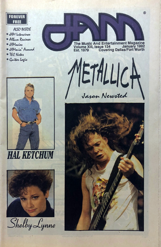 Metallica - January 1992 JAM Magazine