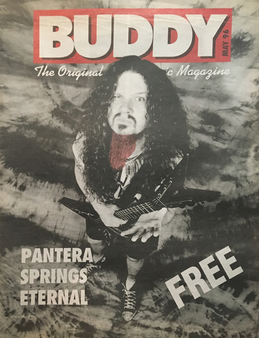 Pantera - 1996 Buddy Magazine