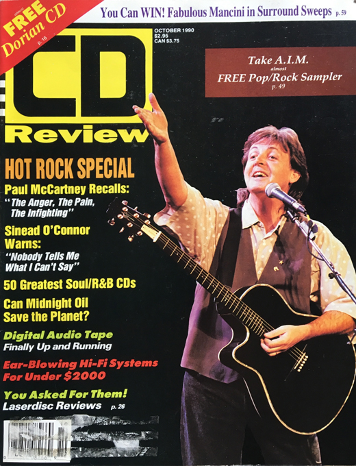 Paul McCartney - October 1990 CD Review Magazine
