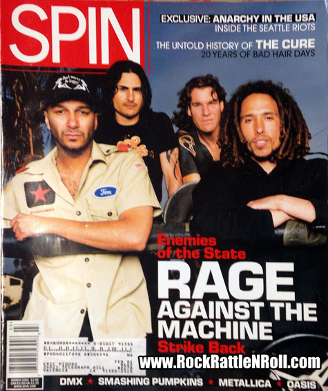 Rage Against The Machine - Spin Magazine March 2000