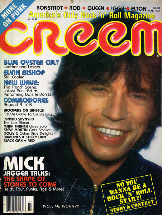 Rolling Stones - 1978 Creem Magazine