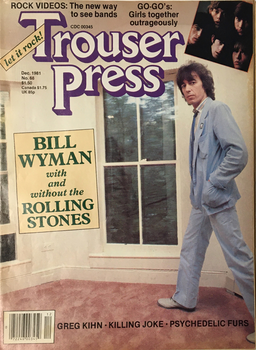 Rolling Stones - 1981 December Trouser Press Magazine