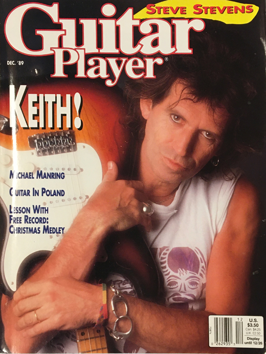 Rolling Stones - 1989 December Guitar Player Magazine