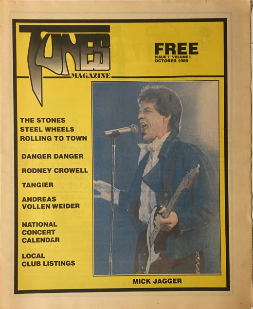 Rolling Stones - 1989 October Tunes Oklahoma City Magazine