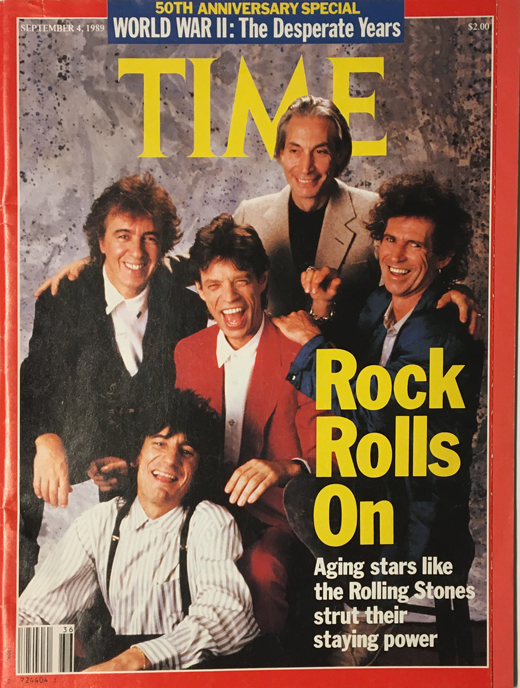 Rolling Stones - 1989 September Time Magazine