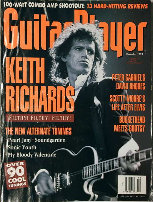 Rolling Stones - 1992 December Guitar Player Magazine