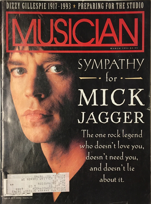 Rolling Stones - 1993 Marcg Musician Magazine