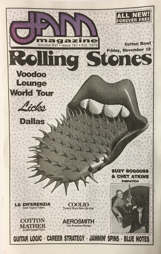 Rolling Stones - 1994 November Jam Magazine