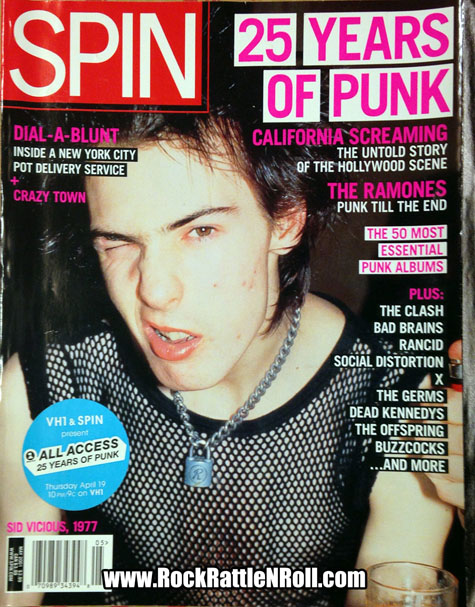 Sex Pistols - Spin Magazine May 2001