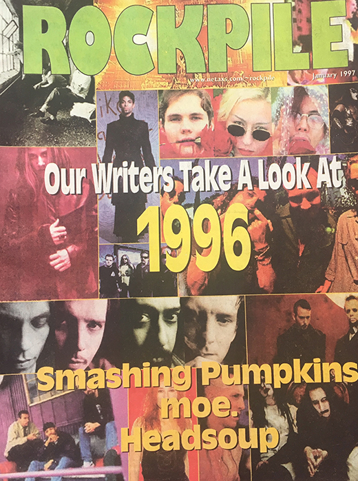 Smashing Pumpkins January 1997 Rockpile Magazine