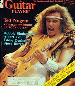 1979 Guitar Player Magazine featuring Ted Nugent