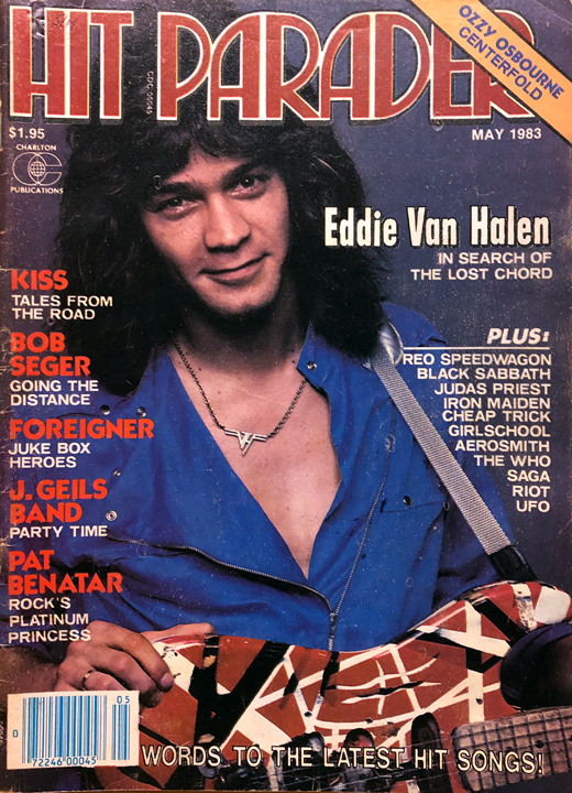 Van Halen - May 1983 Hit Parader Magazine