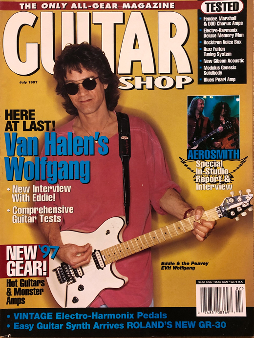 Van Halen - July 1997 Guitar Shop Magazine