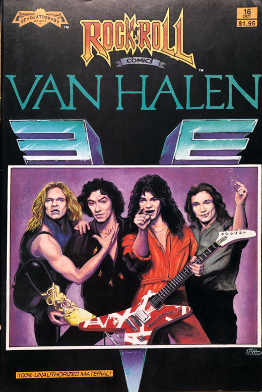 Van Halen - October 2016 Comic Book